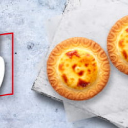 下午茶超值配:半熟起司塔兩入優惠