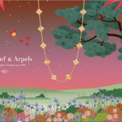 遠東百貨 - 【Top City】喜迎詩意新春，梵克雅寶獻上Alhambra璀璨臻品