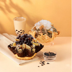 門市 COLD STONE春茶季！「烏龍茶歐蕾冰淇淋」醇厚新上市~