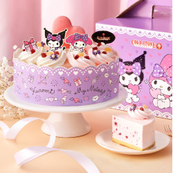 門市 母親節蛋糕「My Melody & Kuromi浪漫時刻」登場! 門市 母親節蛋糕「My Melody & Kuromi浪漫時刻」登場!