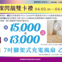 南紡購物中心 - 靚夏＿璀璨閃靚雙卡禮:A1館 5F顧客服務中心