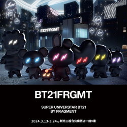 台北南西店 展售 BT21FRGMT 快閃店