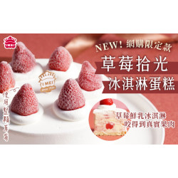 網購限定款!草莓拾光冰淇淋蛋糕全新上市
