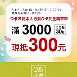 Q點成金 點數變現金