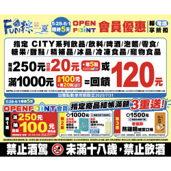 FUN粽一夏會員活動