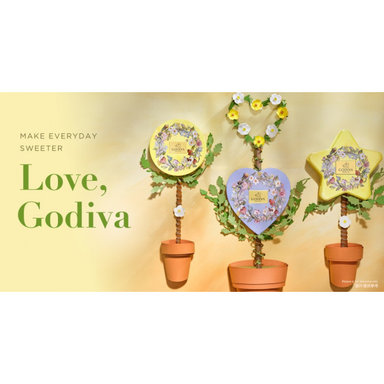 以花為語，戀戀盛夏 GODIVA 2025 夏之戀限定巧克力綻放戀愛滋味