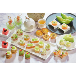 【開業4週年】大廳酒吧「月台町」山形哈密瓜雙人下午茶