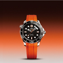 遠東百貨 - 【Top City】OMEGA海馬潛水300米系列全新橘色錶款