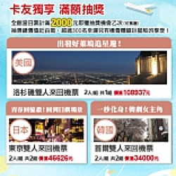 京站女王節｜卡友滿額抽雙人機票等大獎