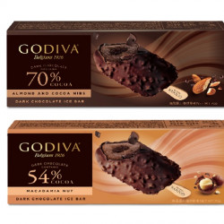 GODIVA 全新「黑巧克力雪糕系列」正式登場 54% 與 70%濃度雙重演繹,打造夏日極致奢華享受 GODIVA 全新「黑巧克力雪糕系列」正式登場 54% 與 70%濃度雙重演繹,打造夏日極致奢華享受