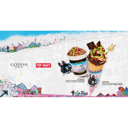 GODIVA X LABUBU 夏日聯名冰飲品系列 正式登台