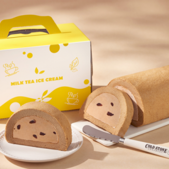 酷聖石最新活動 - COLD STONE夏日療癒系甜點「立頓茶歐蕾冰心捲」