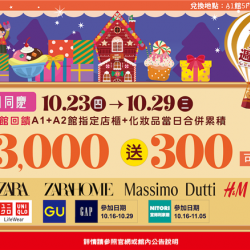 南紡購物中心 - 11周年慶首七日同慶:A1館 5F 夢想舞台贈獎處