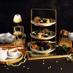 大廳酒吧 ▌黑金雅致JC Cat雙人下午茶優...