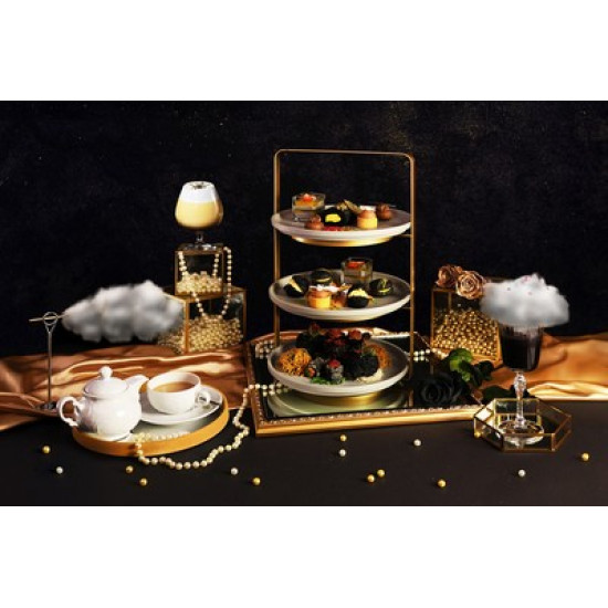 大廳酒吧 ▌黑金雅致JC Cat雙人下午茶優...