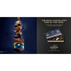 GODIVA 最新優惠 - GODIVA 2025聖誕限定巧克力系列登場 五款創新風味與藝術造型禮盒，為百年慶典揭開甜蜜序幕