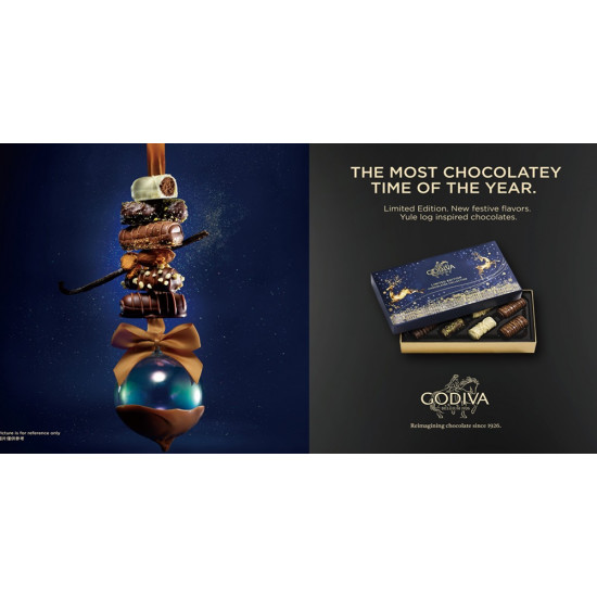 GODIVA 最新優惠 - GODIVA 2025聖誕限定巧克力系列登場 五款創新風味與藝術造型禮盒，為百年慶典揭開甜蜜序幕