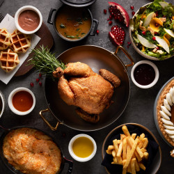 台北寒舍艾美酒店最新優惠 - TIPSY Sparrow 【感恩節饗宴】11/27當日限定餐點 歡聚共享感恩時刻