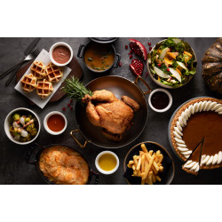 台北寒舍艾美酒店最新優惠 - TIPSY Sparrow 【感恩節饗宴】11/27當日限定餐點 歡聚共享感恩時刻