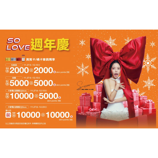 台北站前店 卡友 2025週年慶?????｜卡友禮、業種滿額贈一次看！