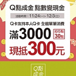 京站時尚廣場 - 京站週年慶｜Q點成金 點數變現金