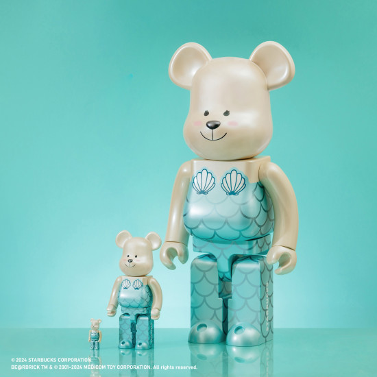 星巴克最新訊息 - 人魚小熊BE@RBRICK 指定品項 | 購買額外贈星活動