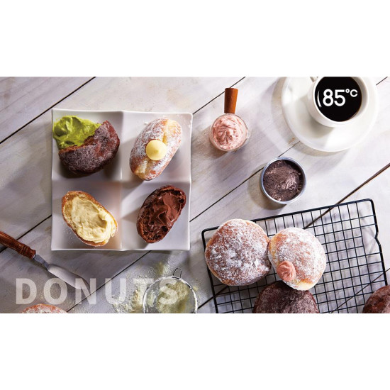 85度C生甜甜圈研究所全台遍地開花台中麗寶OUTLET12／27起週末假日限量快閃
