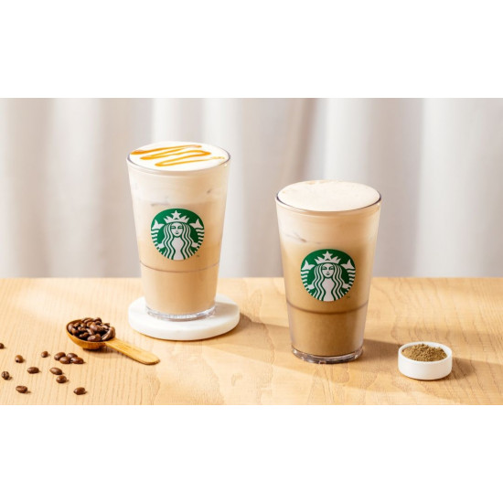 星巴克最新訊息 - 外送獨家飲品【鹹焦糖風味福吉茶那堤】2025/12/26(五)新上市