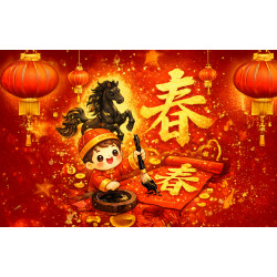 遠東百貨 - 【台南成功】馬到迎春小小書法家