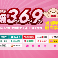 巨城 Big 好刷 超級 3% 6% 9%