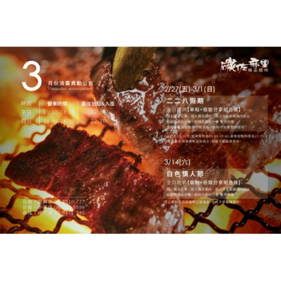 碳佐麻里優惠活動 - 2026年3月份碳佐麻里消費異動