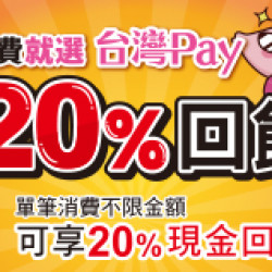OK‧MART 優惠活動 - 台灣PAY筆筆20%回饋
