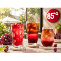 85度C葡萄系飲品6／11登場開心果小圓餅同步開吃