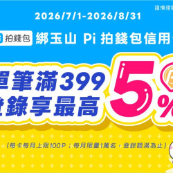 小北百貨最新優惠 - 綁定PI錢包 開心享回饋