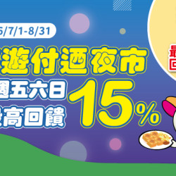 2026悠遊付迺夜市每週五六日最高回饋35%