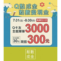 京站時尚廣場 - Q點成金 點數變現金