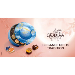 GODIVA 最新優惠 - GODIVA以月夜桂影譜寫中秋詩意 限定巧克力禮盒演繹優雅獻禮時刻