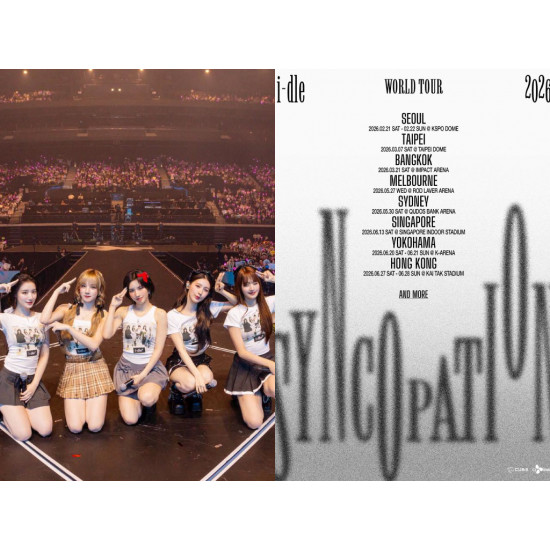 【2026i-dle演唱會】台灣時間地點/票價/購票售票，台北大巨蛋登場！