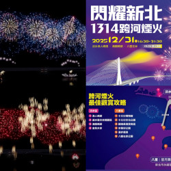 【2026新北跨年煙火】淡水八里觀賞地點/時間/卡司/交通/活動一次看！