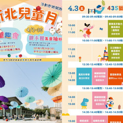 【2026新北兒童節活動】免費手作/表演/親子體驗一次看！