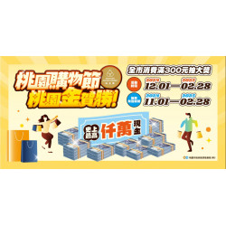 【2024桃園購物節】官網/發票登錄/抽獎獎項/時間，抽大獎千萬現金、汽車！