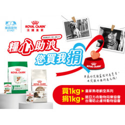 一包飼料兩份心意　與東森寵物X法國皇家一起疼惜熟齡浪浪