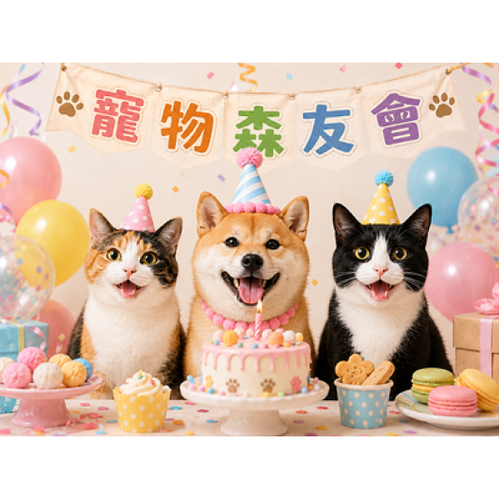 集合啦！7月場-寵物森友會！還有毛孩健康諮詢喔！