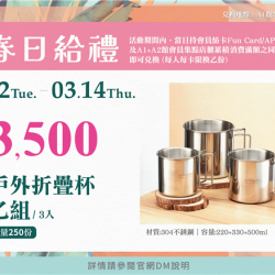 中心春日給禮(3)兌換地點A1館 5F顧客服務中心