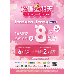 icash2.0_icash Pay超值星期天