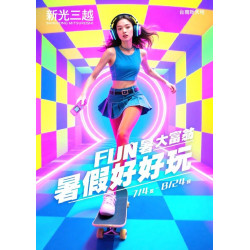 新光三越 - 暑假好好玩 台南新天地