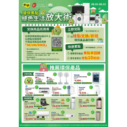 燦坤 - 環保集點綠色生活放大術