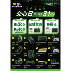 燦坤 - RAZER雷蛇交心日