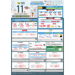燦坤 - 11月銀行活動