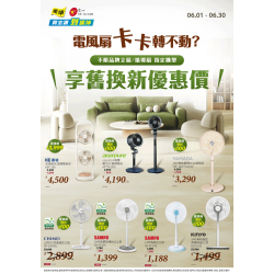 燦坤 - 電風扇卡卡轉不動